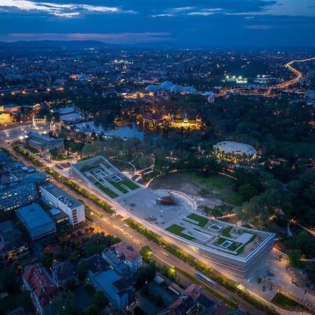 Budapest Garden Apartman Bagian luar foto